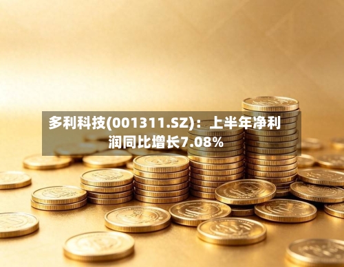 多利科技(001311.SZ):上半年净利润同比增长7.08%-第2张图片