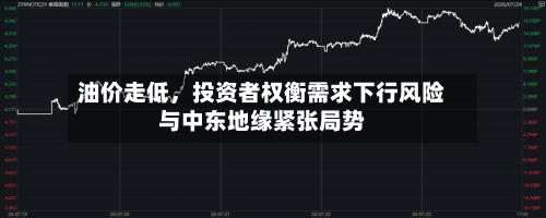 油价走低	，投资者权衡需求下行风险与中东地缘紧张局势-第2张图片
