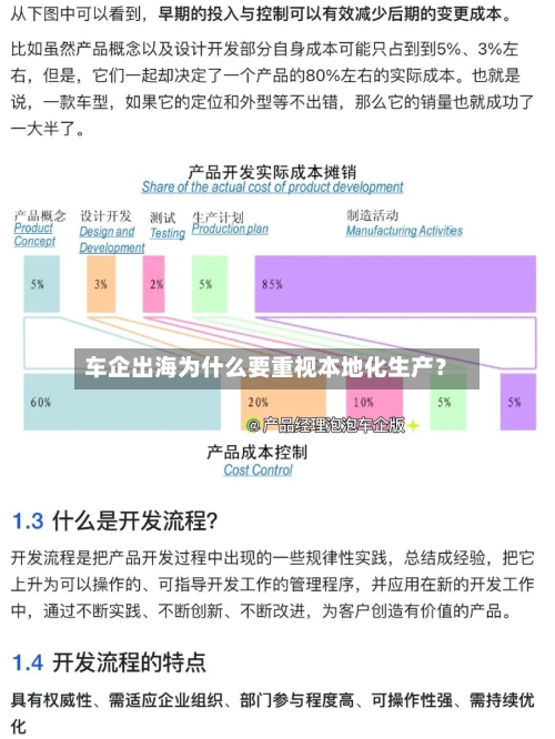 车企出海为什么要重视本地化生产？