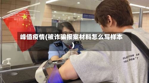 峰值疫情(被诈骗报案材料怎么写样本)-第3张图片