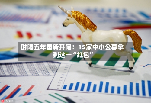 时隔五年重新开闸！15家中小公募拿到这一“红包	”-第2张图片