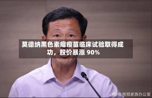 莫德纳黑色素瘤疫苗临床试验取得成功	，股价暴涨 90%-第2张图片