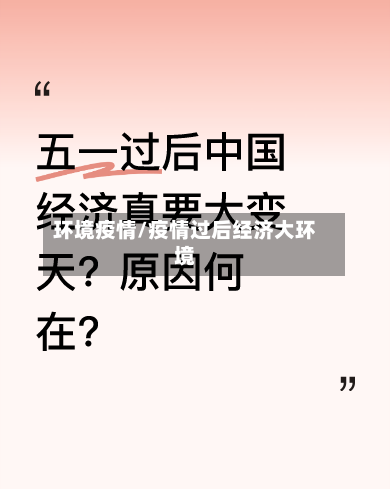 环境疫情/疫情过后经济大环境