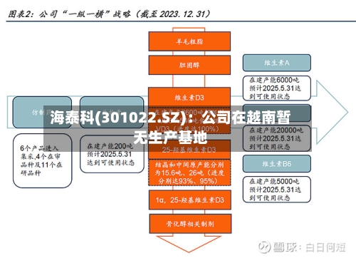 海泰科(301022.SZ)：公司在越南暂无生产基地-第2张图片