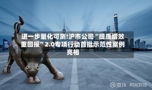 进一步量化可测!沪市公司“提质增效重回报	”2.0专项行动首批示范性案例亮相-第3张图片