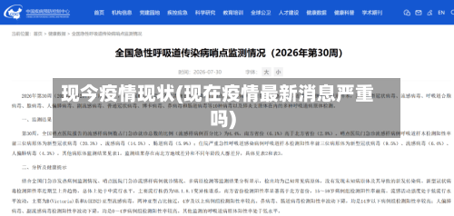 现今疫情现状(现在疫情最新消息严重吗)-第2张图片