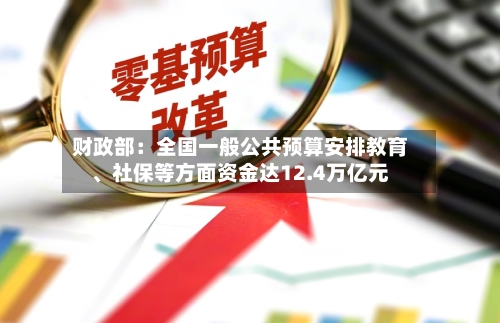 财政部：全国一般公共预算安排教育、社保等方面资金达12.4万亿元