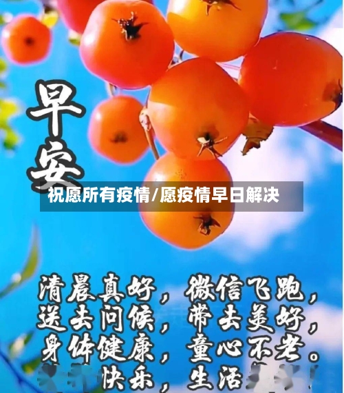 祝愿所有疫情/愿疫情早日解决-第2张图片