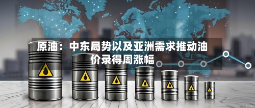 原油:中东局势以及亚洲需求推动油价录得周涨幅-第2张图片