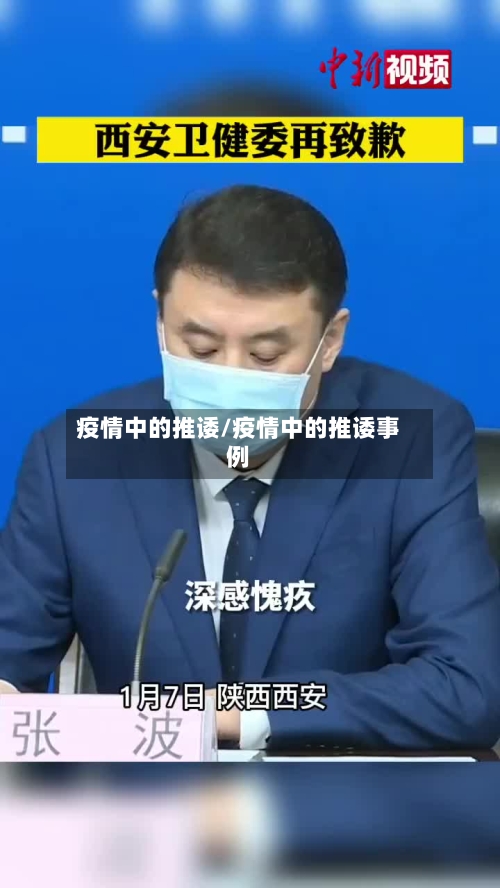 疫情中的推诿/疫情中的推诿事例