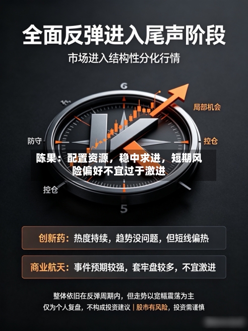 陈果：配置资源	，稳中求进，短期风险偏好不宜过于激进-第3张图片