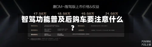 智驾功能普及后购车要注意什么?-第2张图片