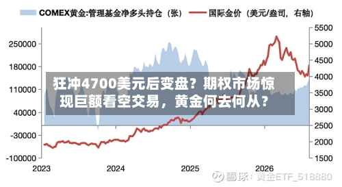 狂冲4700美元后变盘？期权市场惊现巨额看空交易	，黄金何去何从？-第2张图片