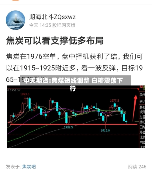 中天期货:焦煤短线调整 白糖震荡下行