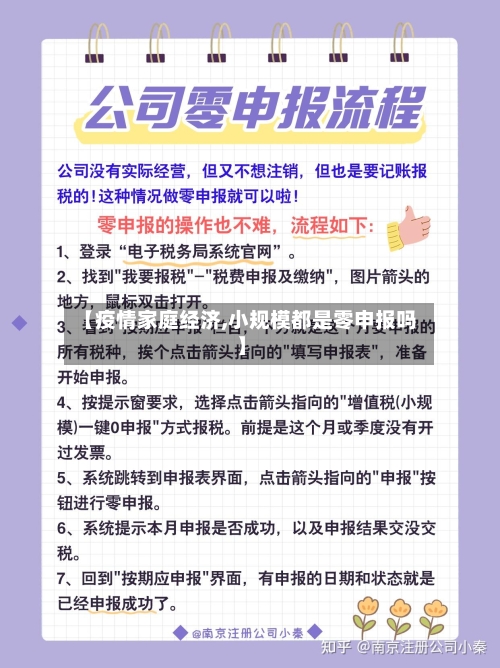 【疫情家庭经济,小规模都是零申报吗】