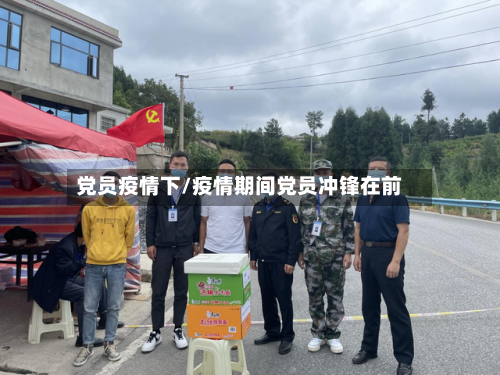 党员疫情下/疫情期间党员冲锋在前